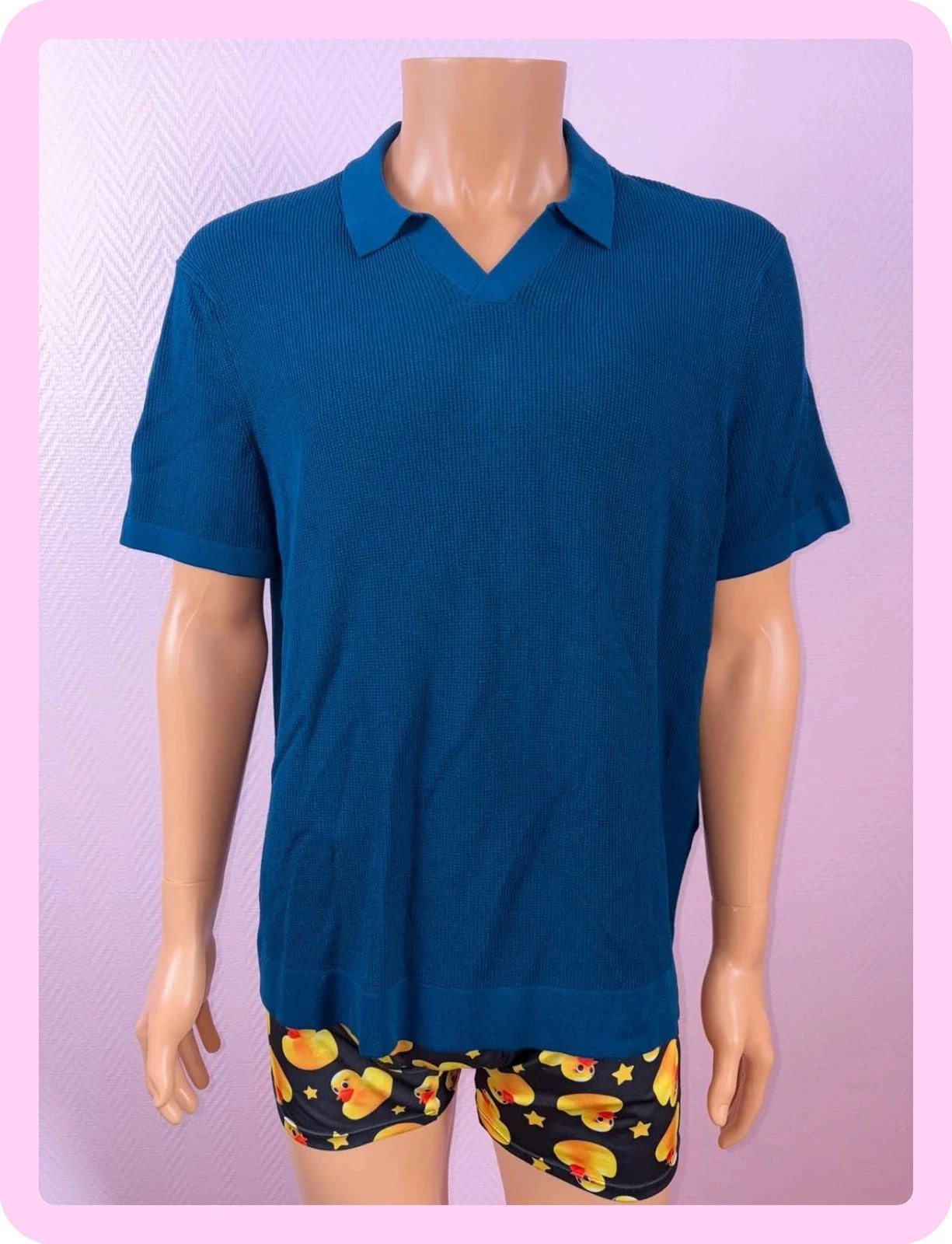 Men's celio polo clean rarely worn size l – photo 3